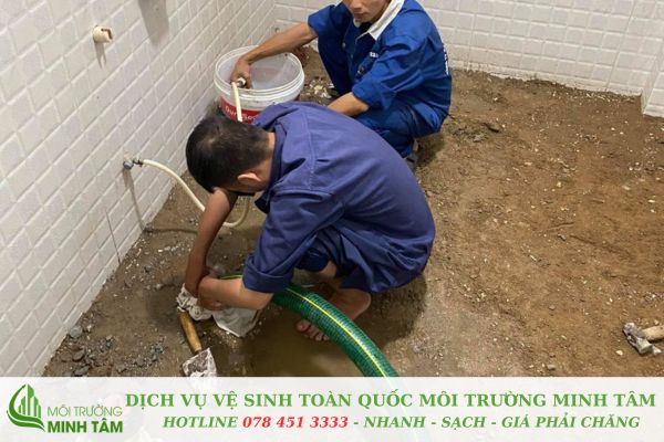 Hút hầm cầu tại Cẩm Mỹ