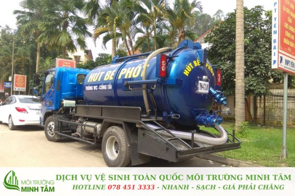 hút hầm cầu tại Châu Đức