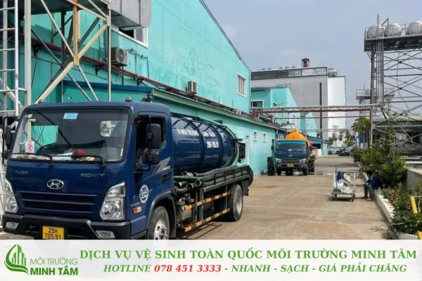 hút hầm cầu tại Châu Thành
