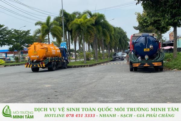 hút hầm cầu tại Châu Thành
