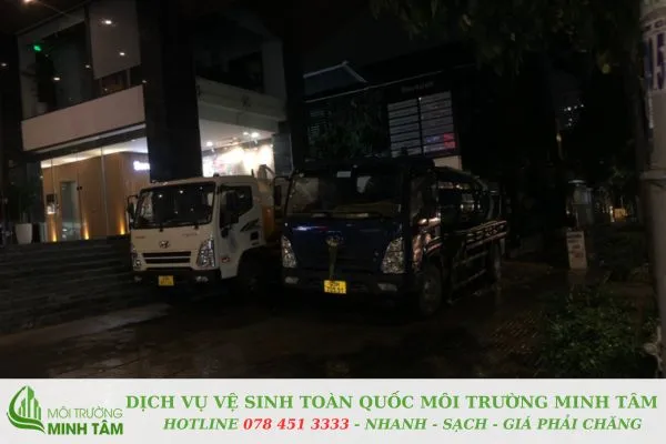 hút hầm cầu tại Châu Thành 