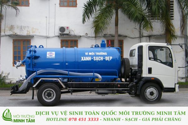 hút hầm cầu tại Chợ Gạo