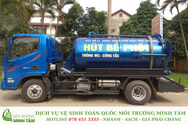 hút hầm cầu tại Định Quán