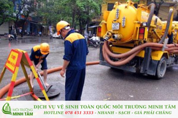 hút hầm cầu tại Đồng Phú
