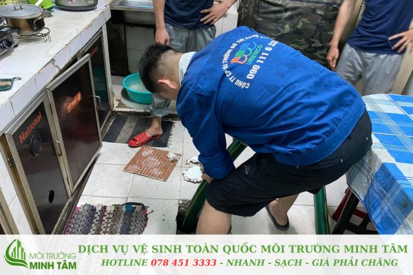 hút hầm cầu tại Đồng Phú