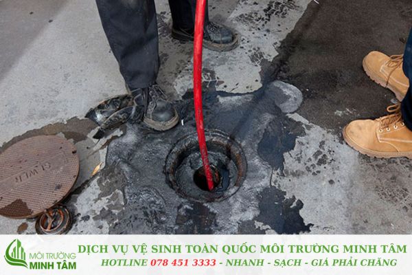 thông cống nghẹt tại Bến Cát