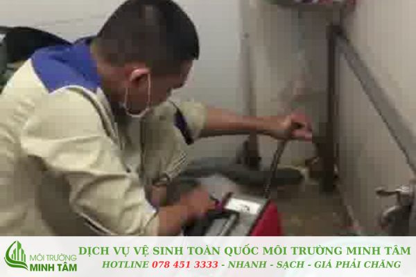 thông cống nghẹt tại Bến Cát