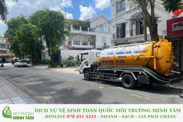 hút hầm cầu tại Đồng Xoài