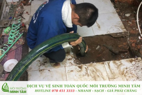 hút hầm cầu tại Đồng Xoài
