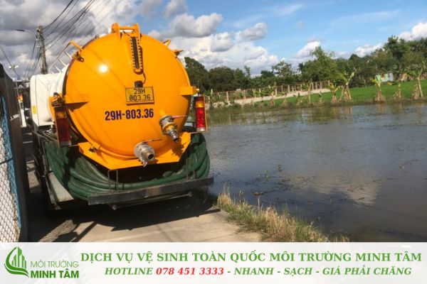 hút hầm cầu tại Đồng Xoài