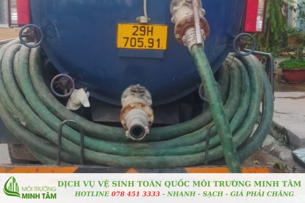 hút hầm cầu tại Đồng Xoài 
