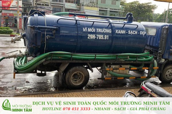 hút hầm cầu tại Dương Minh Châu