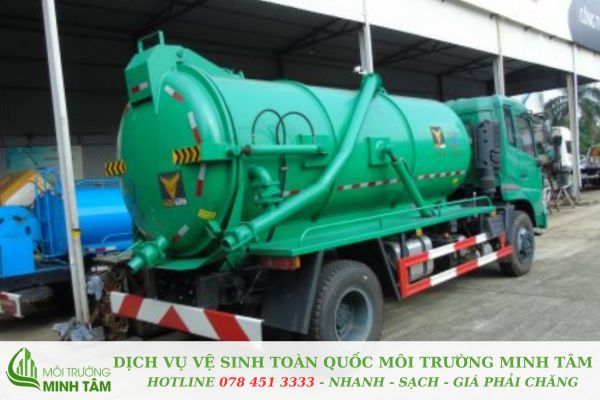 hút hầm cầu tại Gò Công