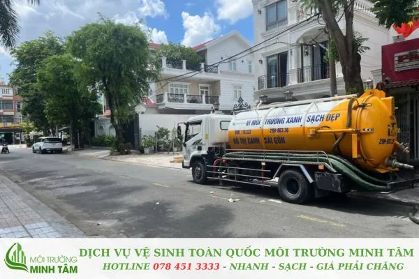hút hầm cầu tại Gò Công