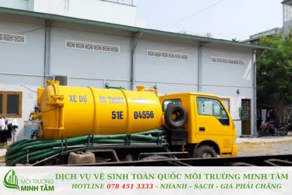 hút hầm cầu tại Gò Công Đông