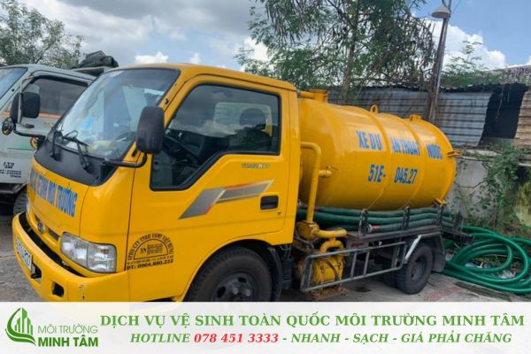 hút hầm cầu tại Gò Công Tây