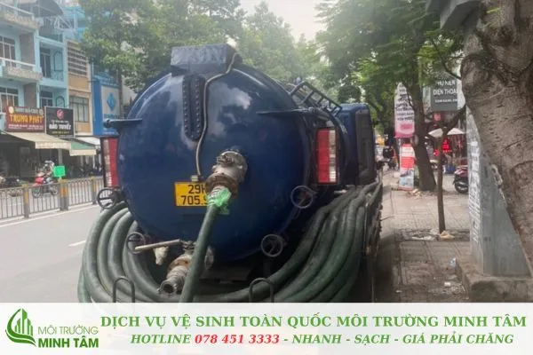 hút hầm cầu tại Gò Dầu