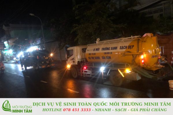 hút hầm cầu tại Gò Dầu