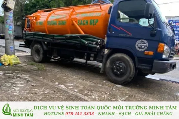 hút hầm cầu tại Long Khánh