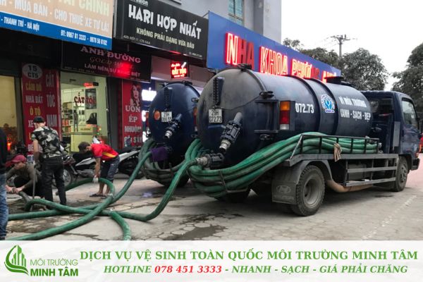 hút hầm cầu tại Long Khánh