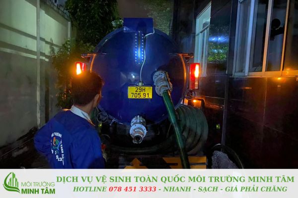hút hầm cầu tại Long Khánh