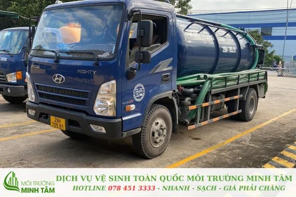 hút hầm cầu tại Long Khánh