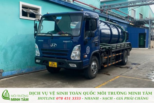 hút hầm cầu tại Tân Biên