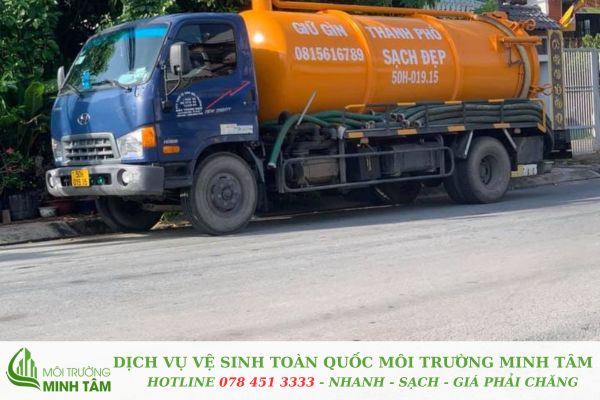 hút hầm cầu tại Tân Biên