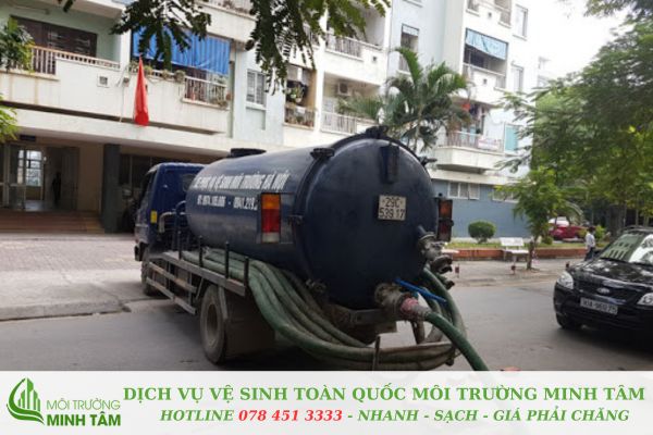 hút hầm cầu tại Tân Phú
