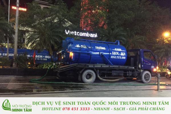 hút hầm cầu tại Tân Phú