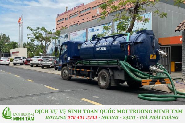 hút hầm cầu tại Tân Phú