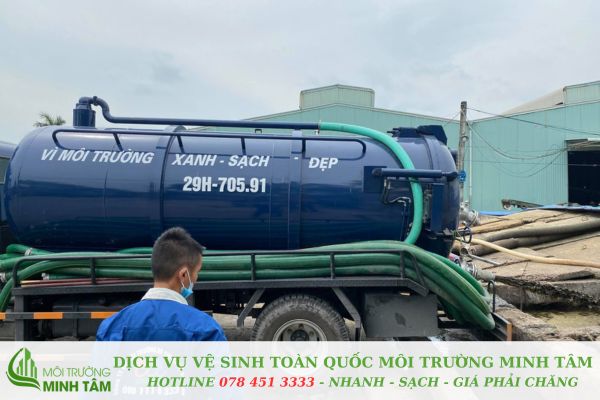 hút hầm cầu tại Tân Phú Đông