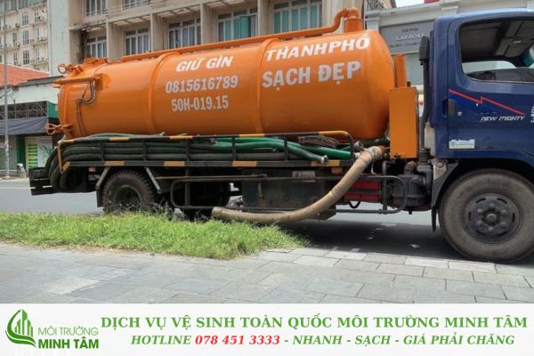 hút hầm cầu tại Cai Lậy