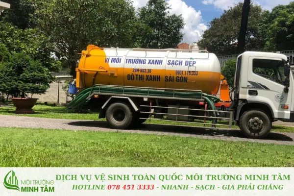 hút hầm cầu tại Trảng Bàng