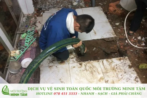 hút hầm cầu tại Trảng Bom