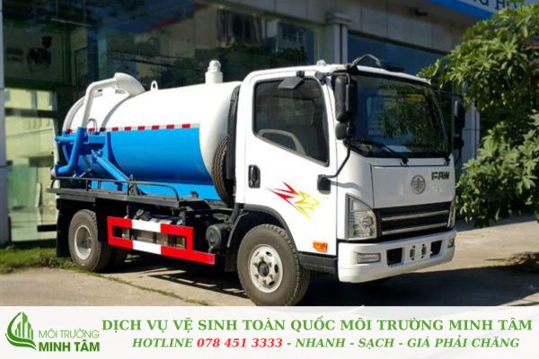 Hút hầm cầu tại Trảng Bom