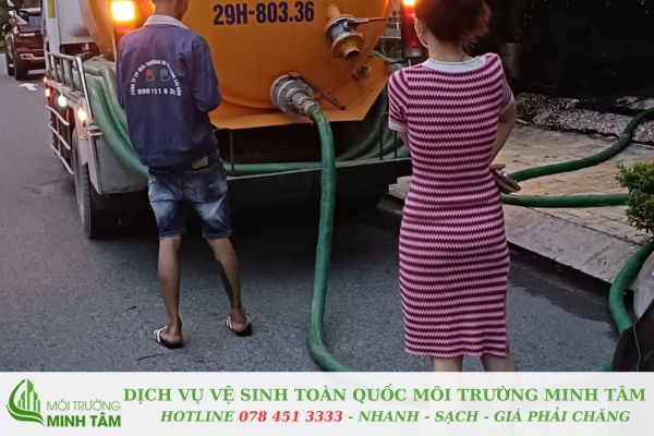 hút hầm cầu tại Vĩnh Cửu