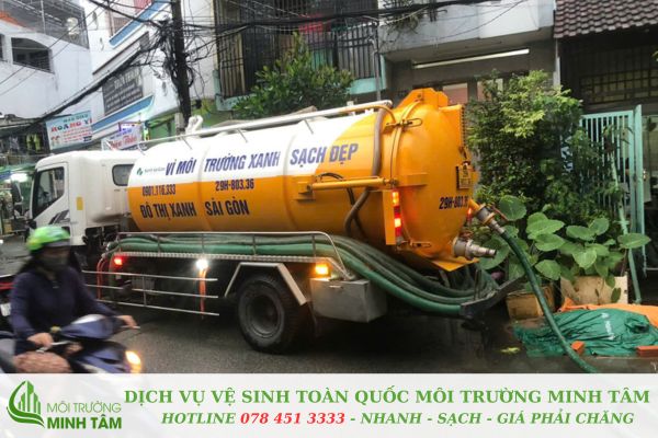 hút hầm cầu tại Xuân Lộc