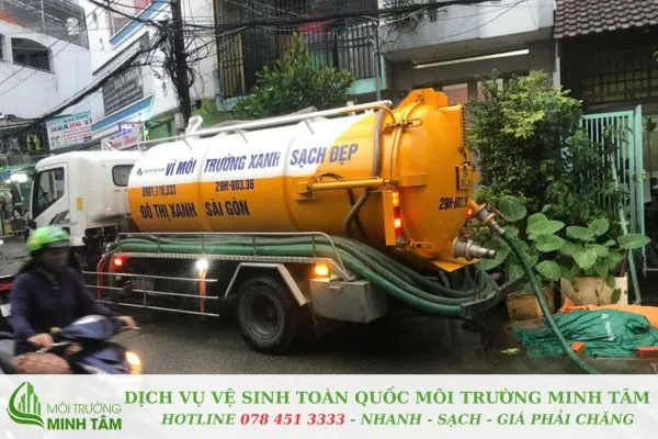 hút hầm cầu tại Xuân Lộc