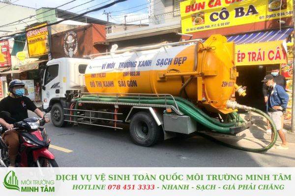 hút hầm cầu tại Xuyên Mộc