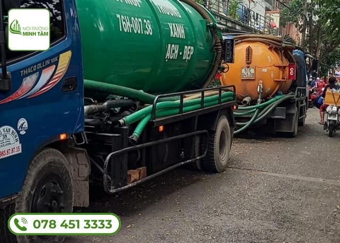 Hút hầm cầu tại Quận Bình Thạnh Môi Trường Minh Tâm (4)