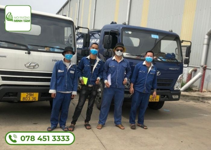 Dịch vụ hút hầm cầu tại Tam Nông - Môi Trường Minh Tâm 