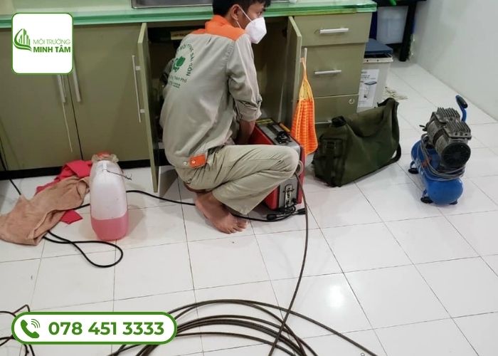 Dịch vụ thông cống nghẹt tại Tam Nông - Môi Trường Minh Tâm 
