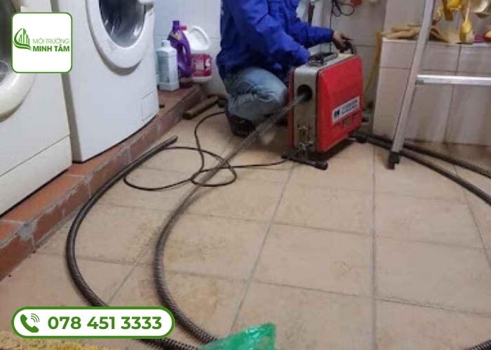 8 Dịch vụ thông cống nghẹt tại Gò Quao - Môi Trường Minh Tâm