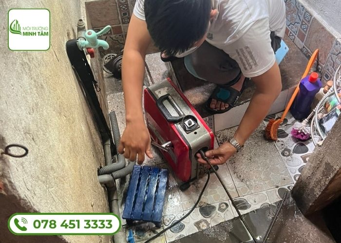 Thông Cống Nghẹt Tại Biên Hòa – Nhanh Chóng, Giá Cực Hấp Dẫn 13 Thông cống nghẹt tại Biên Hoà Môi Trường Minh Tâm (5)