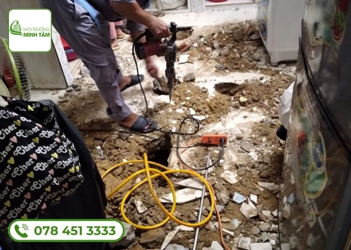 Dịch vụ thông cống nghẹt tại Bình Long - Môi Trường Minh Tâm (3)