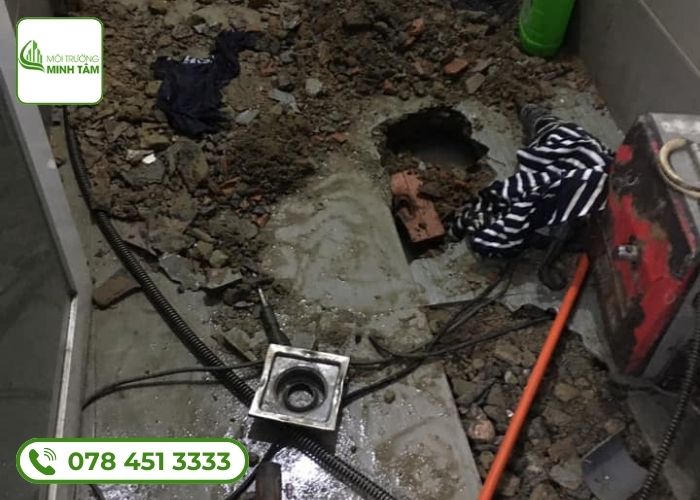 Dịch vụ thông cống nghẹt tại Đồng Xoài - Môi Trường Minh Tâm (5)