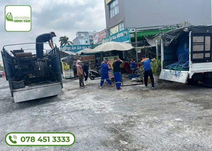 Dịch vụ thông cống nghẹt tại Tân Hưng - Môi Trường Minh Tâm (5)