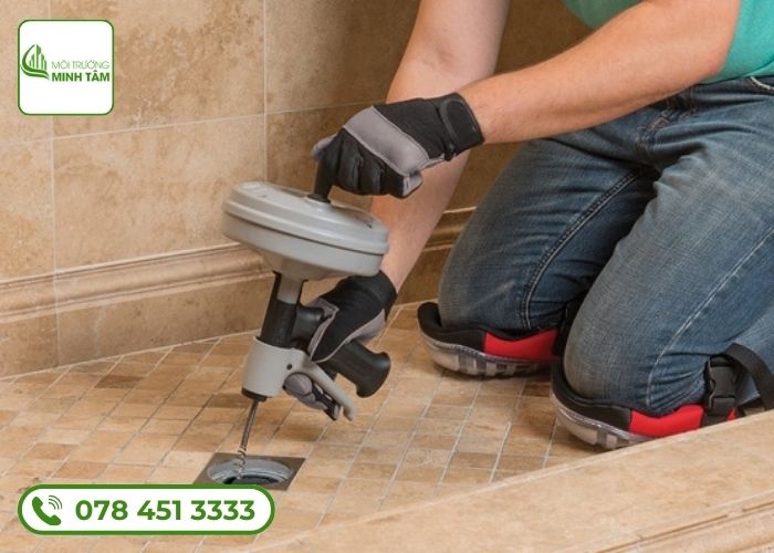 Thông cống nghẹt tại Gò Công Tây - Môi Trường Minh Tâm (2)