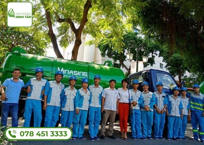 hút hầm cầu tại Châu Thành